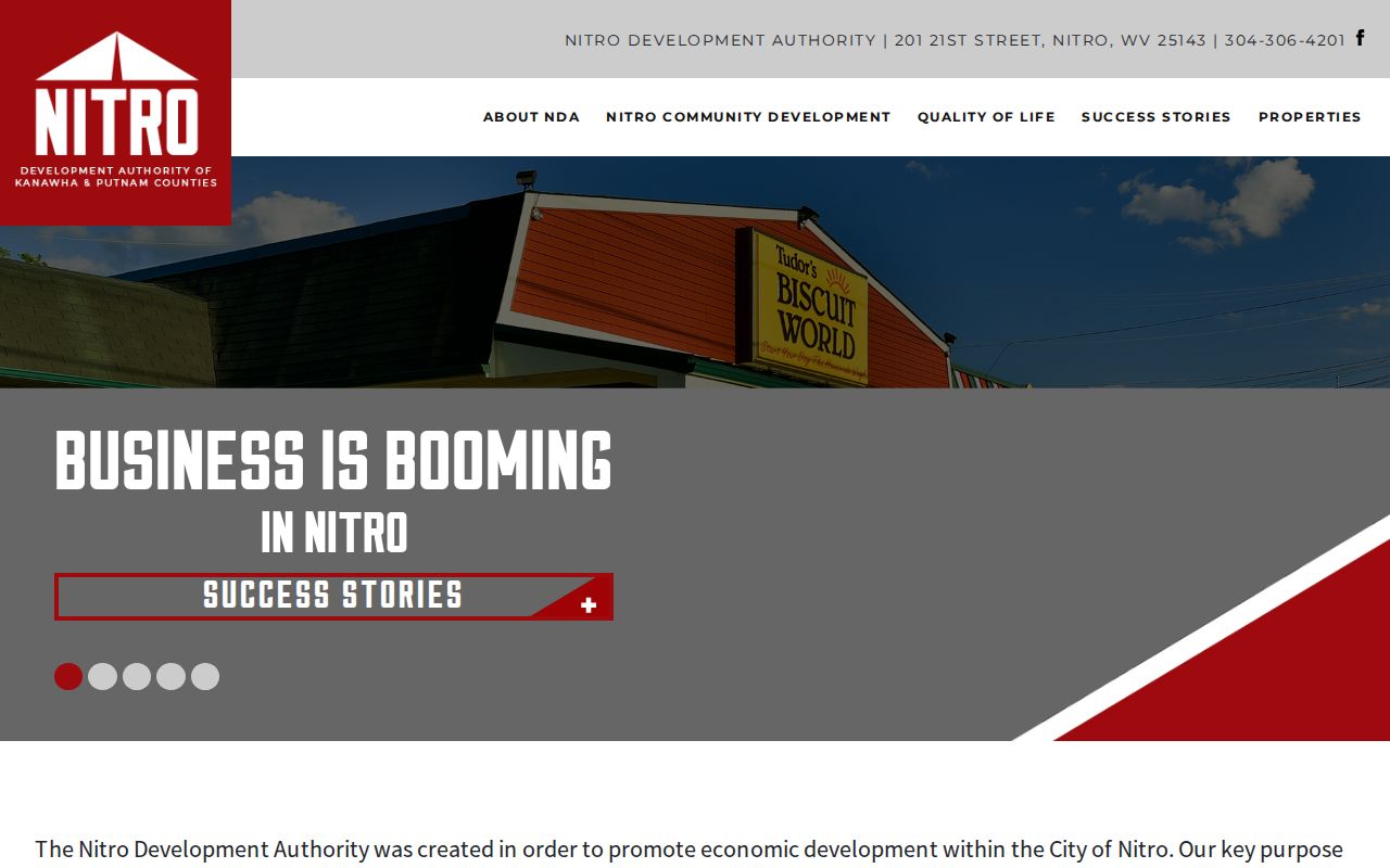 Nitro neighbors civic Development Authority contact